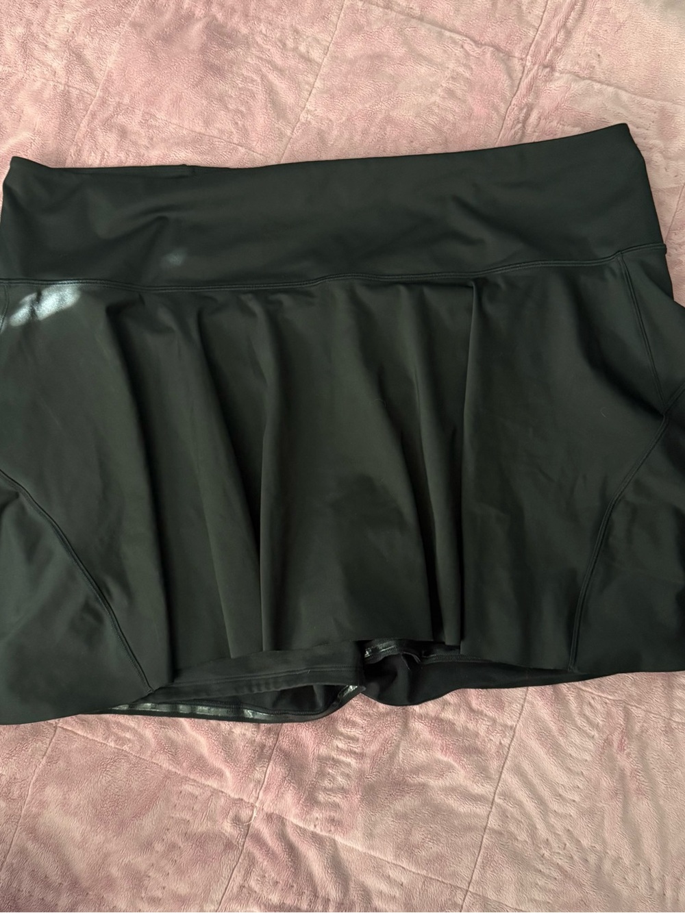 Athleta Black Women's Athletic Skort with Built-In Shorts